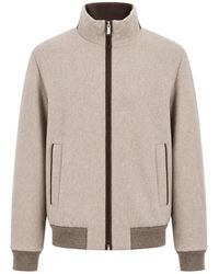 Paul & Shark - Long-Sleeve Stand-Collar Jacket - Lyst