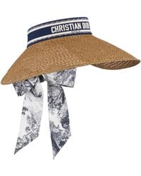 Dior - Iviera D-Ocean Visor With Mitzah - Lyst
