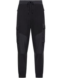 Moncler - Grenoble Logo Embroidered Drawstring Pants - Lyst