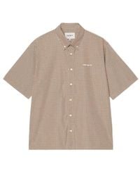 Carhartt - Wip Check Short-Sleeve Shirt - Lyst