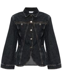 IRO - Long-Sleeved Denim Jacket - Lyst