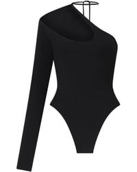 David Koma - Asymmetrical Bodysuit - Lyst