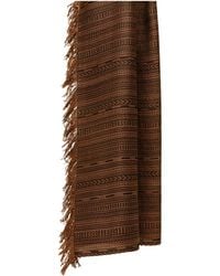 Max Mara - Fringed Edge Scarf - Lyst