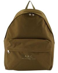 A.P.C. - Backstage Logo Backpack - Lyst