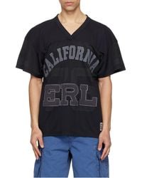 ERL - Mesh Logo Polo Shirt - Lyst