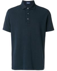 Drumohr - Straight Hem Polo Shirt - Lyst