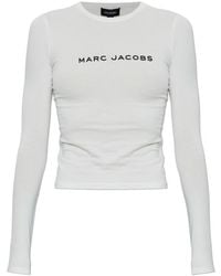 Marc Jacobs - Logo Printed Long Sleeved T-Shirt - Lyst