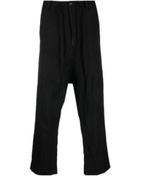 Uma Wang - Drop Crotch Drawstring Trousers - Lyst