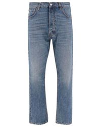 Haikure - Logo Patch Straight-Leg Jeans - Lyst