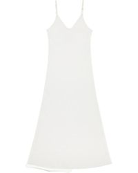 MM6 by Maison Margiela - Asymmetric Sleeveless Mini Dress - Lyst