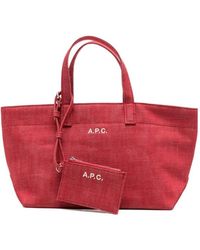 A.P.C. - Le Drummer Mini Tote Bag - Lyst