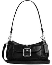 COACH Ashton Baguette in Black | Lyst