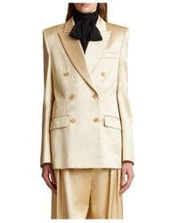 KHAITE - Nathan Double-Breasted Jacket - Lyst
