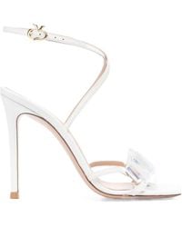 Gianvito Rossi - Crystal Strappy Sandals - Lyst