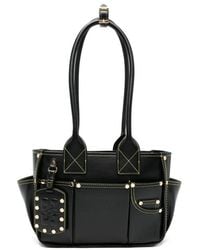 Ganni - Posy Studded Shoulder Bag - Lyst