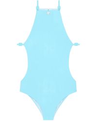Courreges - Cut-Out Swimsuit - Lyst