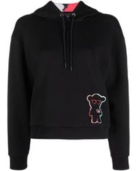 Emporio Armani - Logo-Patch Hoodie - Lyst