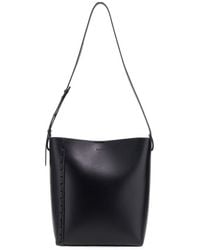 Jil Sander - Rectangular-Shaped Logo Embossed Tote Bag - Lyst