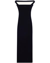 Courreges - Courrèges Hyperbole 90's Rib Long Dress - Lyst
