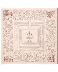 Loro Piana - Maestri Del Cardo Foulard 90 X 90 - Lyst