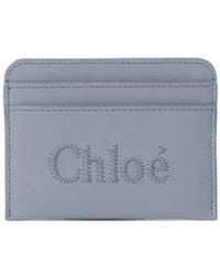 Chloé - Sense Leather Cardholder - Lyst
