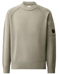 C.P. Company - Lens Sleeve Knitted Sweater - Lyst