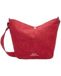 A.P.C. - Journal Adjustable-Strap Tote Bag - Lyst
