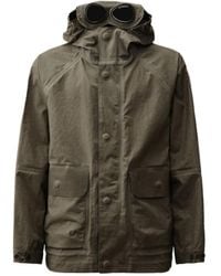 C.P. Company - Long Sleeve Hooded Casual Jacket - Lyst