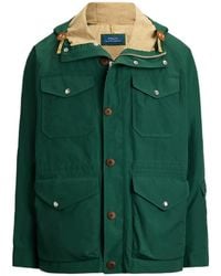 Polo Ralph Lauren - Hooded Multi-Pocket Coat - Lyst