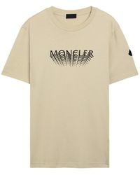 Moncler - Cotton Crew Neck T-Shirt - Lyst