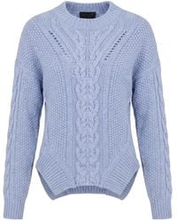 Dondup - Cable-Knit Crew-Neck Sweater - Lyst