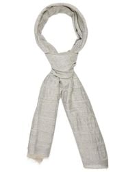 Moschino - Logo Intarsia Knitted Scarf - Lyst