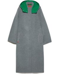 MAX&Co. - Oversized Double-Woven Wool Coat - Lyst