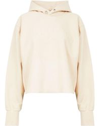 Maison Margiela - Logo Detailed Raw-Cut Hem Hoodie - Lyst