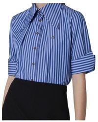 Vivienne Westwood - Striped Short Sleeved Shirts - Lyst