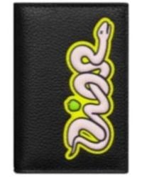 Dior - And Kaws Vertical Bifold Card Holder - Lyst