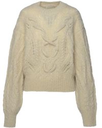 Isabel Marant - Round Neck Long-Sleeved Sweater - Lyst