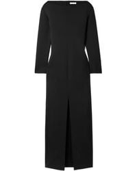 The Row - Reysha Wool Extra-Long Dress - Lyst