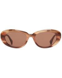 Max Mara - Full Frame Sunglasses - Lyst