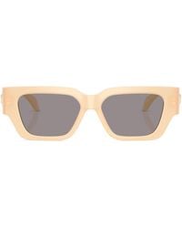 Versace - Eyewear Rectangle-Frame Sunglasses - Lyst