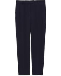 Max Mara - Studio High Waist Straight Leg Pants - Lyst