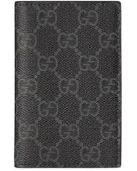 Gucci - Gg Emblem Bi-Fold Card Case - Lyst