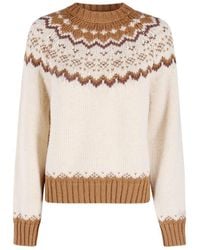 MC2 Saint Barth - Jacquard Knitted Jumper - Lyst