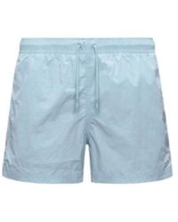 K-Way - Logo-Patch Drawstring Swim Shorts - Lyst