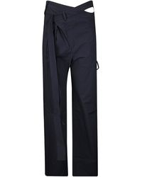 OTTOLINGER - Wrap Striped Casual Pants - Lyst
