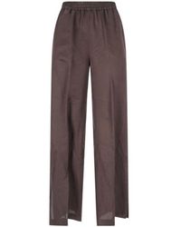 Aspesi - Elasticated Waistband Straight Trousers - Lyst