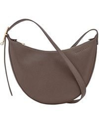 Longchamp - Le Foulonné Half-Moon Shoulder Bag - Lyst