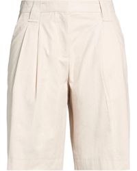 Ganni - Solid Color Simple Shorts - Lyst