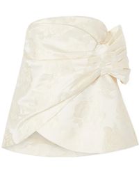 Simone Rocha - Gathered Flower Top - Lyst