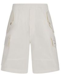 DSquared² - Logo-Patch Cargo Shorts - Lyst